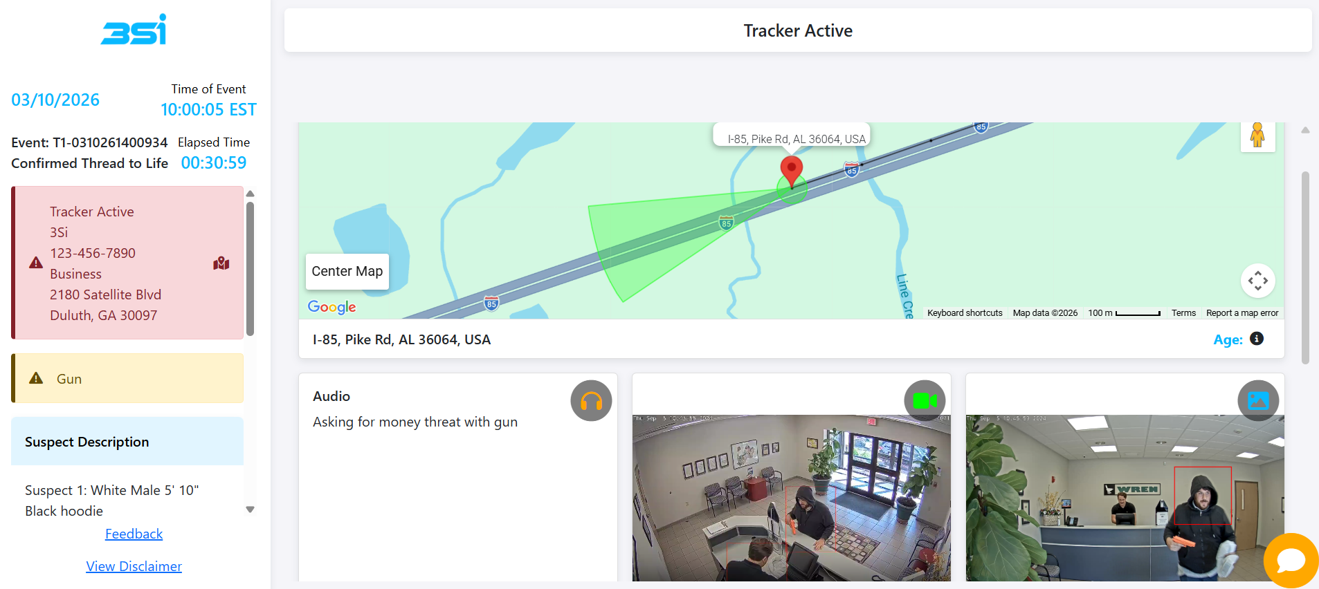 DTD crime intelligence platform